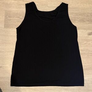 Miik Classic Black Sleeveless Top